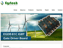 Tablet Screenshot of egrtech.com